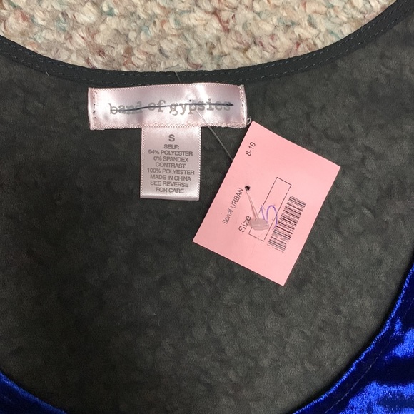 New band of gypsies crop top - Picture 2 of 6